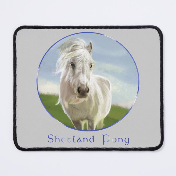 Item preview, Shetland Pony Painting designed and sold by AK-Hevonen.