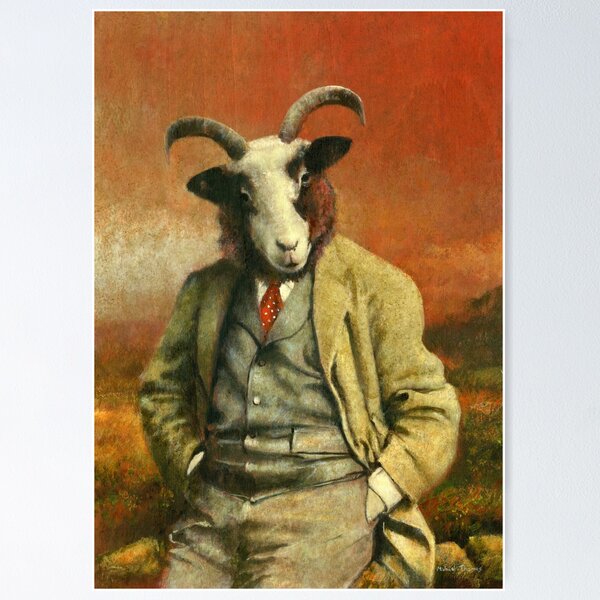 Aperçu de l'œuvre Monsieur le mouton de Jacob créée et vendue par mictomart.