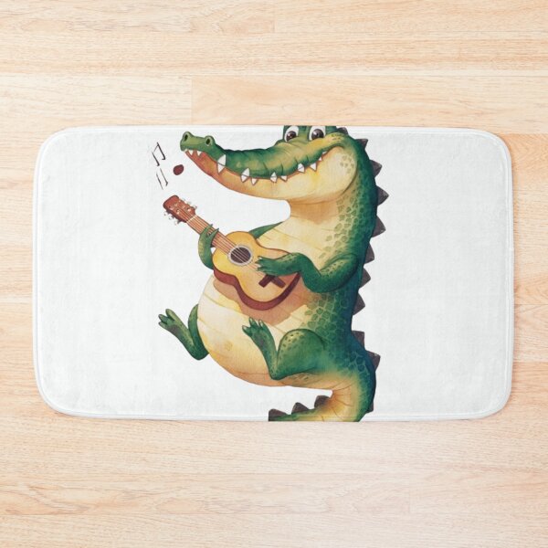 Item preview, Crocodile playing guitar  designed and sold by Culmika.
