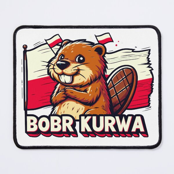 Item preview, Bóbr Kurwa designed and sold by Designowner.