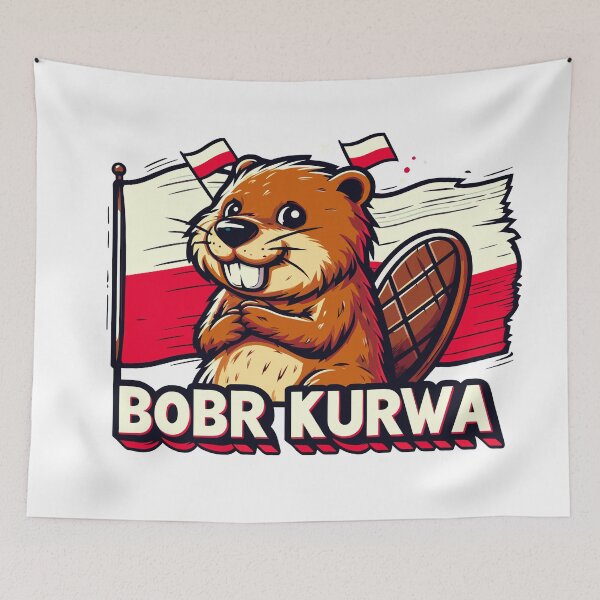 Item preview, Bóbr Kurwa designed and sold by Designowner.