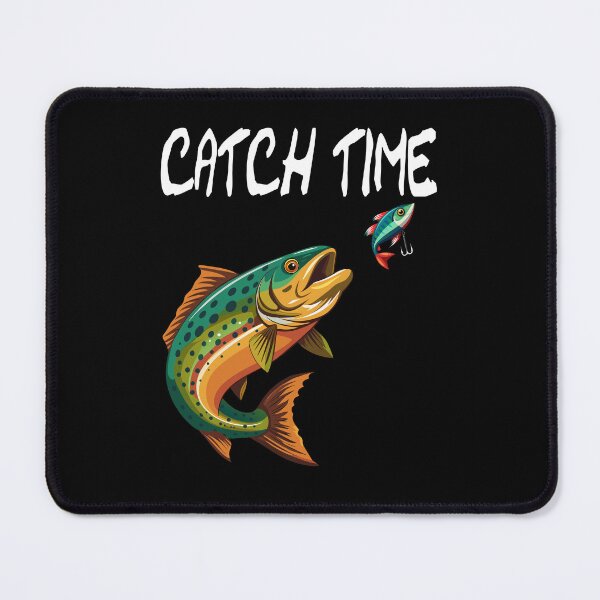 Item preview, Catch Time - cool fishing design designed and sold by ReneMM.