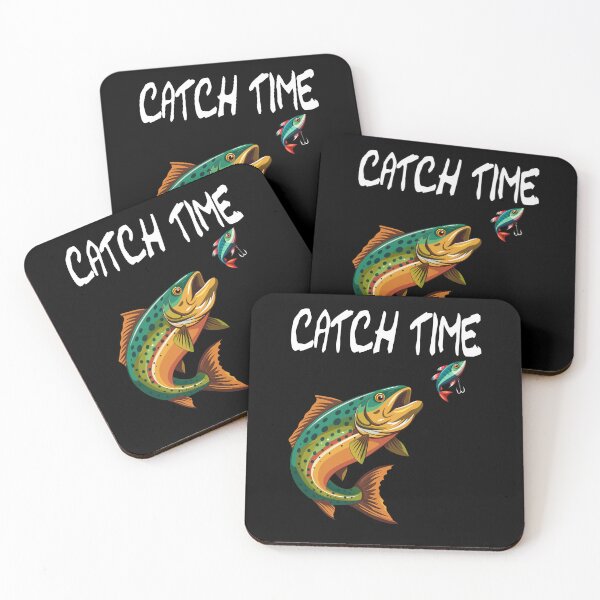 Item preview, Catch Time - cool fishing design designed and sold by ReneMM.