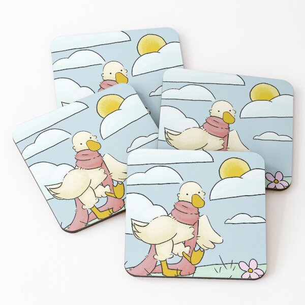 Item preview, Duck With Scarf designed and sold by beetle-bea.