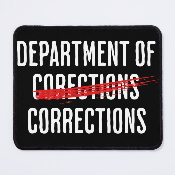 Item preview, Department of Corrections Corrections Tee: Redefining Perfection! designed and sold by BuyByButterfly.