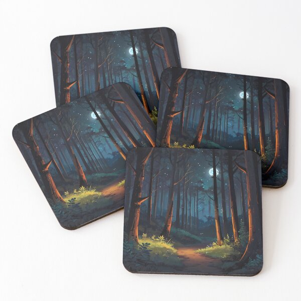 Item preview, Nocturnal Forest designed and sold by AICreativeArts.