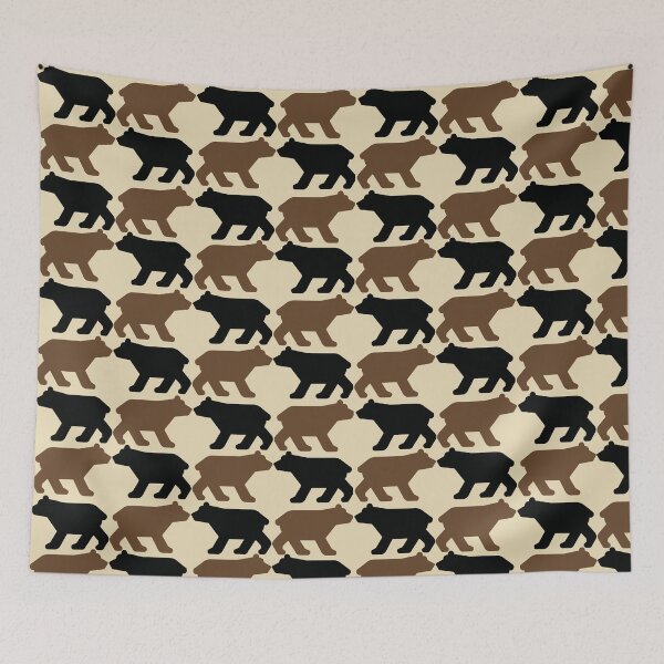 Item preview, Brown Bear Black Bear designed and sold by FuglyManorArt.