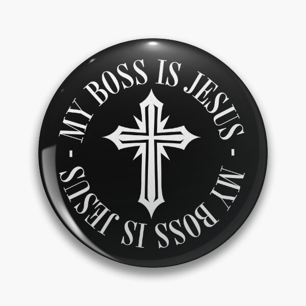 Item preview, My boss is Jesus designed and sold by lafranc.