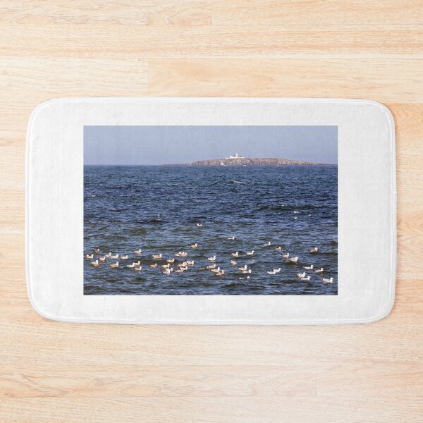 Item preview, Seabirds on the sea in front of the Farne islands designed and sold by Richard Flint.