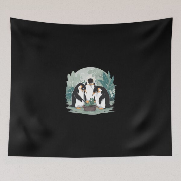 Item preview, Penguin Gardening designed and sold by Clouth Clothing ⭐⭐⭐⭐⭐.