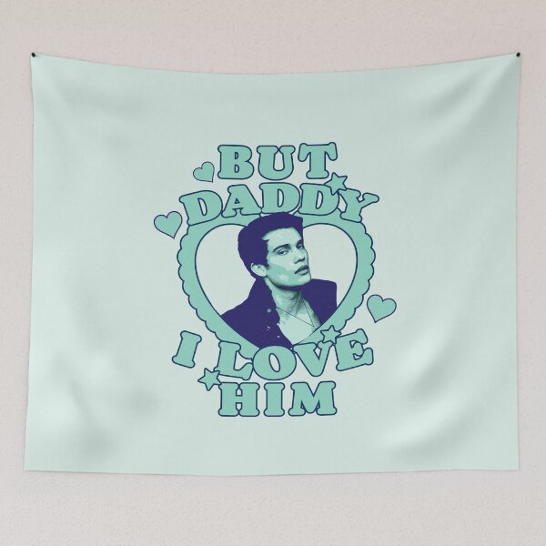 Item preview, George Villiers Nicholas Galitzine But Daddy I love Him Green designed and sold by baranskini.