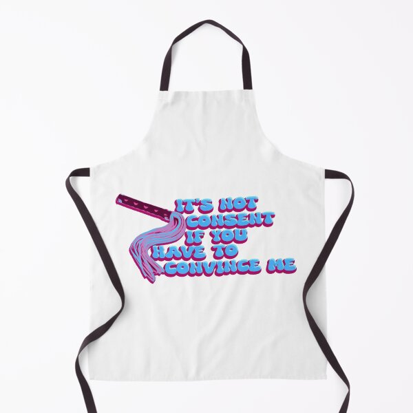 Item preview, It's not consent if you have to convince me - neon whip design designed and sold by kinkstoo.