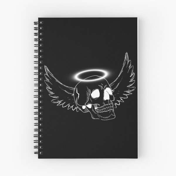 Item preview,  Aesthetic skull with wings and halo designed and sold by Marciolinioario.