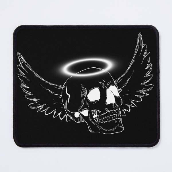 Item preview,  Aesthetic skull with wings and halo designed and sold by Marciolinioario.