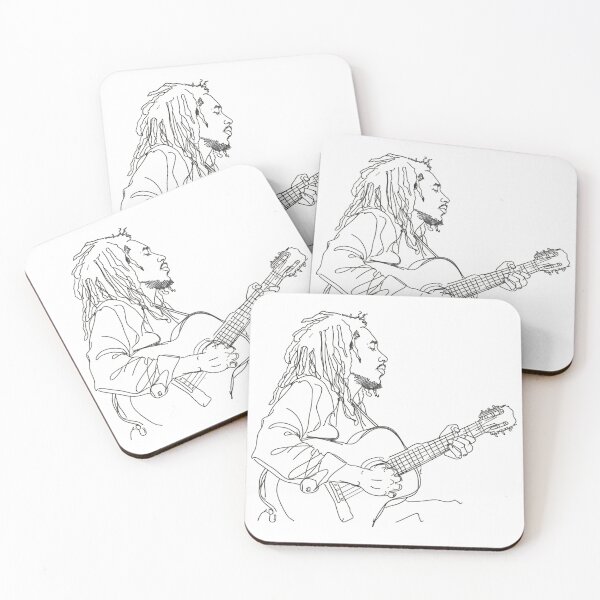Item preview, Copy of Minimalistic B. Marley Line Drawing designed and sold by SociallyRemoved.
