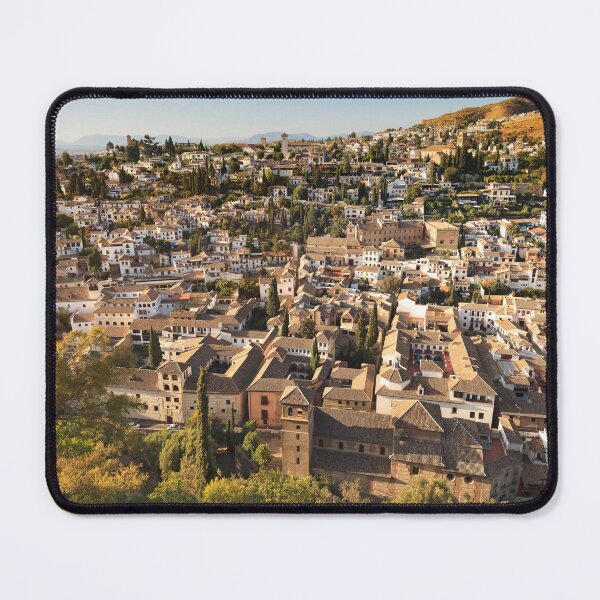 Item preview, Granada, aerial view of old Albaicin district, Spain designed and sold by Stefano Orazzini.