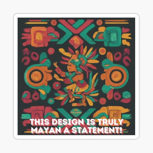 Item preview, This design is truly Mayan a statement! designed and sold by FitEnvy.