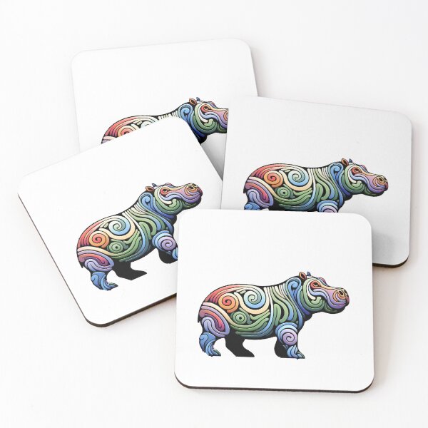 Item preview, Inner Exploration: Hippo in the Maze designed and sold by 0penvimark.