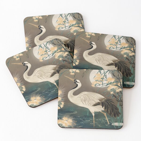 Item preview, Watercolor Long Legged Crane designed and sold by AOCollections.