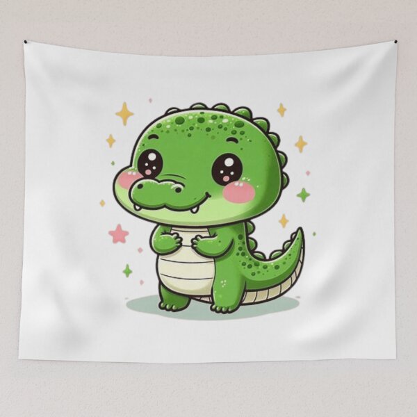 Aperçu de l'œuvre Crocodile mignon créée et vendue par Culmika.