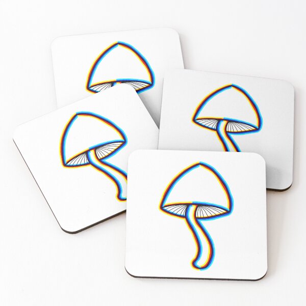 Item preview, Weird mushroom illusion designed and sold by Pandaerable.