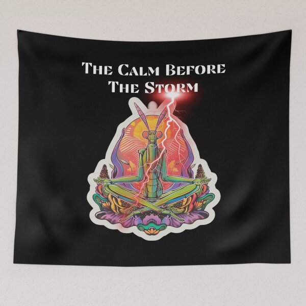 Item preview, Meditation Joke, The Calm Before The Storm, designed and sold by TheDarkStone.