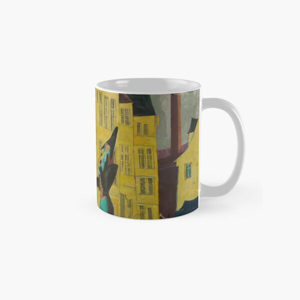 Item preview, Lyonel Feininger - carnival in arcueil 1911 designed and sold by AnnVerboogen.
