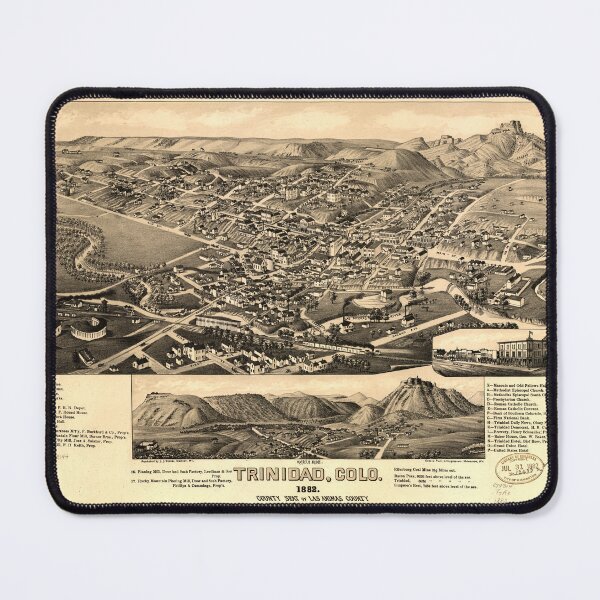 Item preview, Trinidad, Colorado (1882) designed and sold by allhistory.