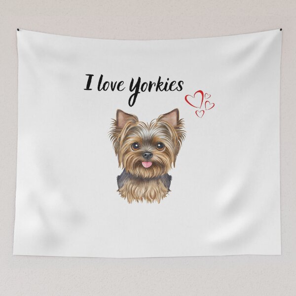 Item preview, I love dogs, I love yorkies designed and sold by Katrin2000.