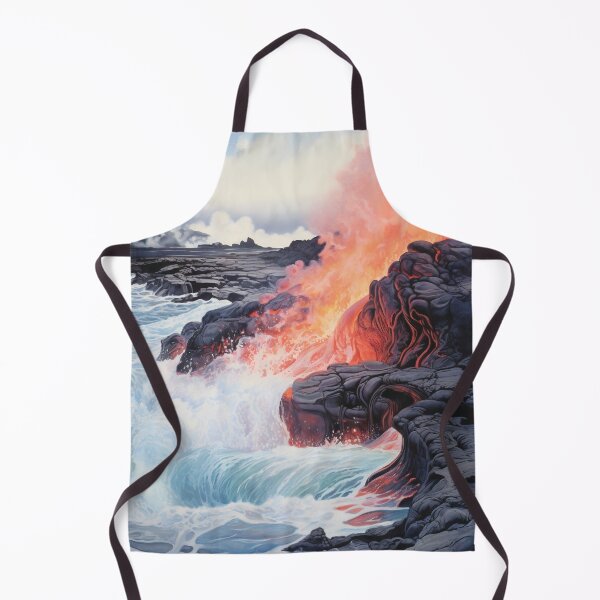 Item preview, Lava Meets the Ocean designed and sold by KidRangoon.