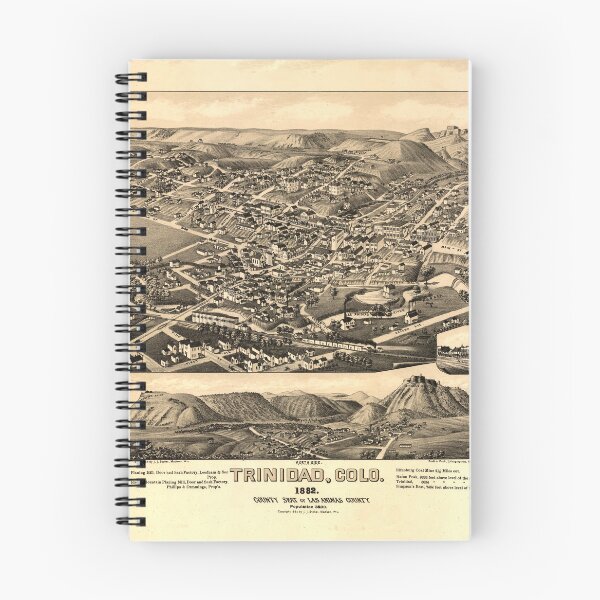 Item preview, Trinidad, Colorado (1882) designed and sold by allhistory.