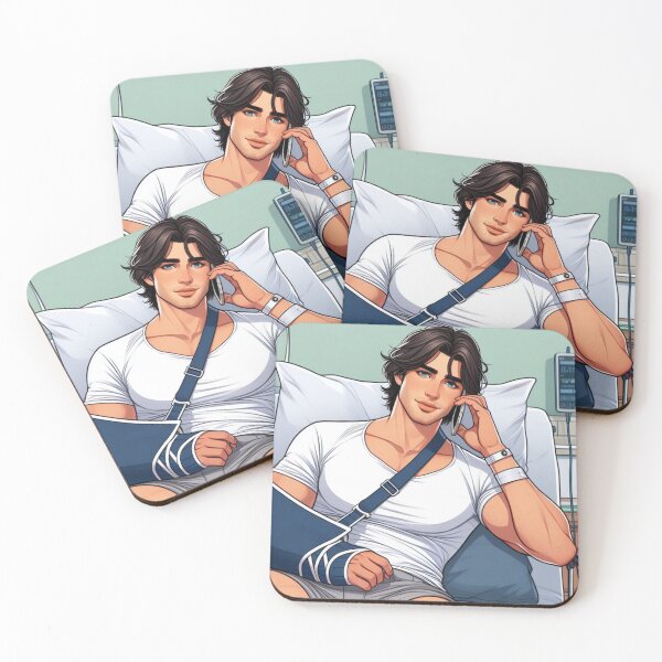Item preview, Tevin Maxwell Johnson - Book Boyfriend - Character Art designed and sold by AmberRoseWrites.