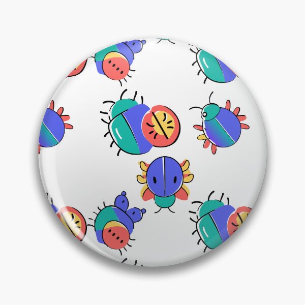 Item preview, Insect Infusion: Vibrant Bug Pattern designed and sold by Craft99.