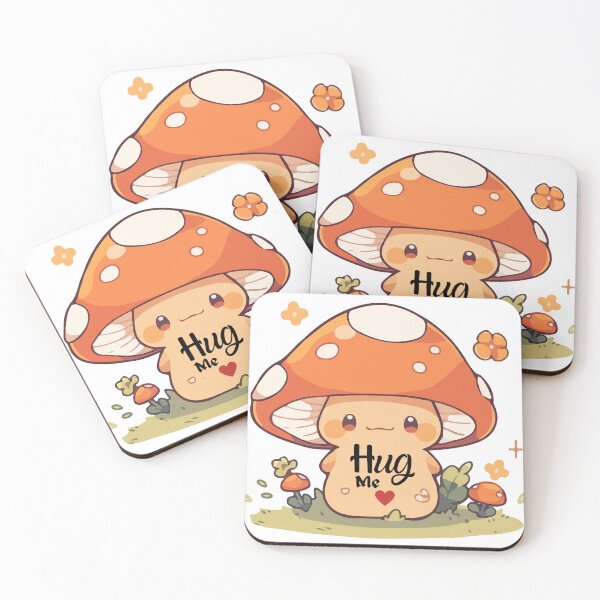 Item preview, Cute Little Hug Me Mushroom designed and sold by Max & Jacob Publishing.