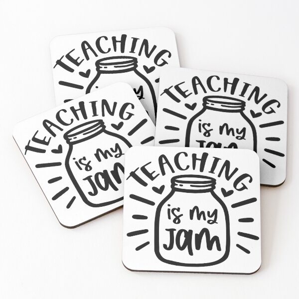 Item preview, teaching is my jam funny quote school teacher designed and sold by vandepasch.