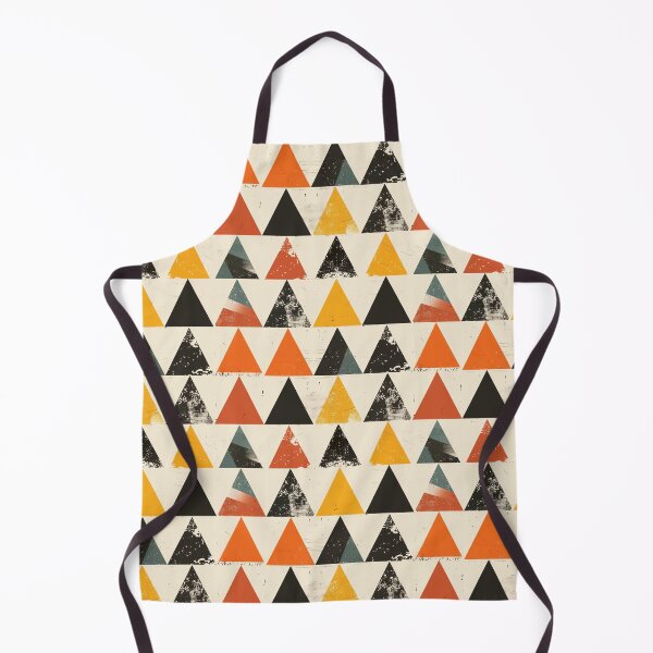 Item preview, triangle, mosaic, Geometric Pattern, red, black, yellow, pattern, abstract pattern, vivid color designed and sold by Nordic Ch.