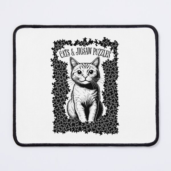 Item preview, Cats And Jigsaw Puzzles Cat Lover Puzzle Pieces Puzzler designed and sold by GrandeDuc.