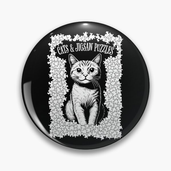 Item preview, Cats And Jigsaw Puzzles Cat Lover Puzzle Pieces Puzzler designed and sold by GrandeDuc.