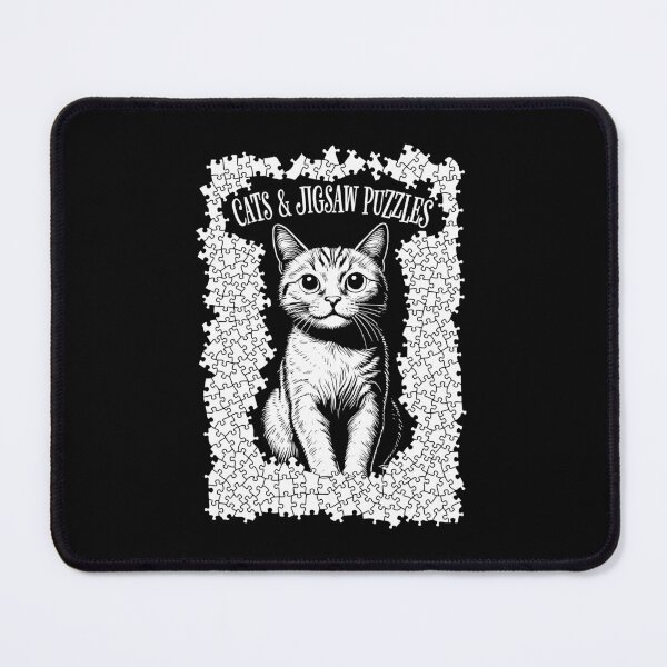 Item preview, Cats And Jigsaw Puzzles Cat Lover Puzzle Pieces Puzzler designed and sold by GrandeDuc.