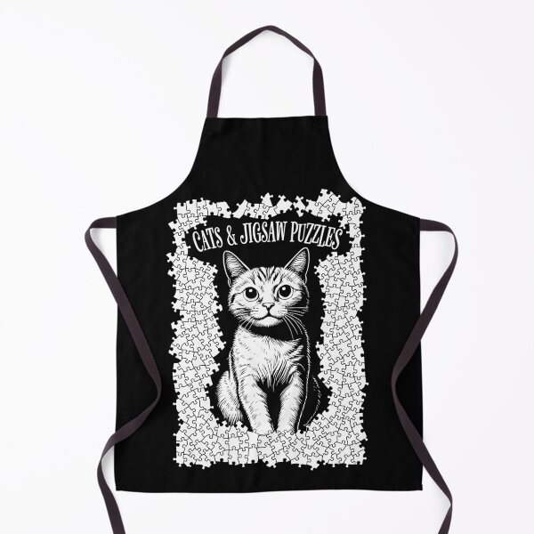 Item preview, Cats And Jigsaw Puzzles Cat Lover Puzzle Pieces Puzzler designed and sold by GrandeDuc.