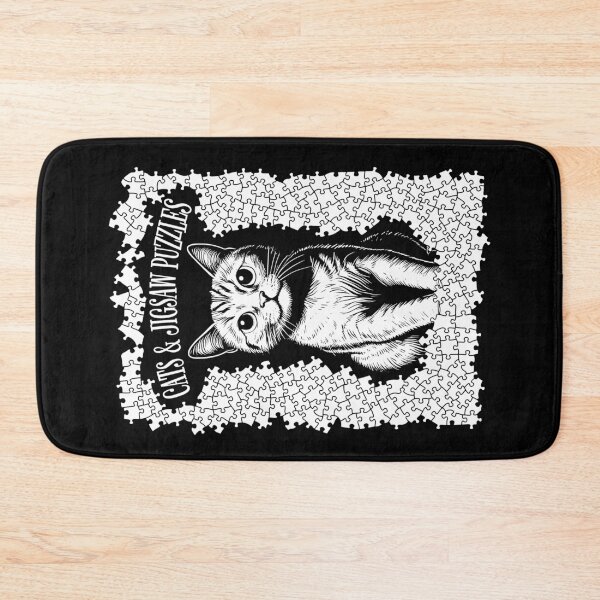 Item preview, Cats And Jigsaw Puzzles Cat Lover Puzzle Pieces Puzzler designed and sold by GrandeDuc.