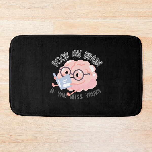 Item preview, A brain reading a book, if you miss yours.. with a twisted twist designed and sold by Hope-it-fits.