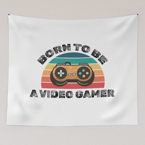 Item preview, Born to be a gamer! designed and sold by mksjr.