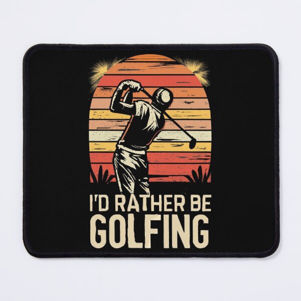 Item preview, I’d Rather Be Golfing  designed and sold by Myra365Art.