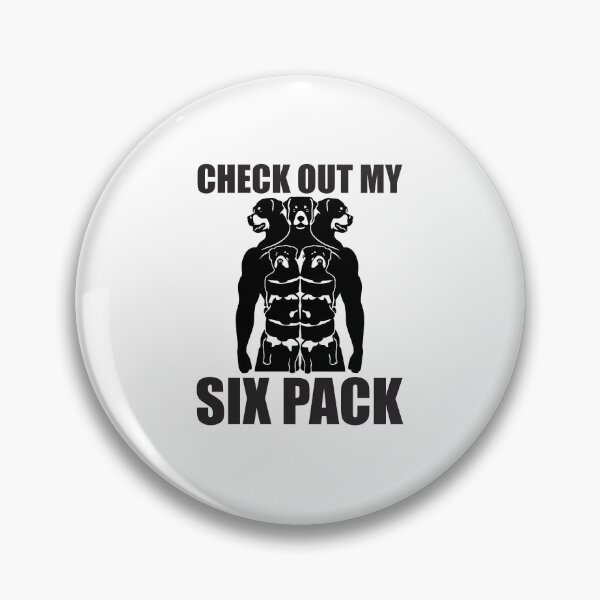 Item preview, Check Out My Six Pack Funny Rottweiler For Men Women Kids designed and sold by clothesy7.