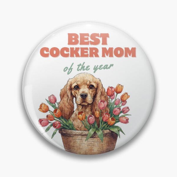 Item preview, Best Cocker Mom of the Year designed and sold by oddfolio.