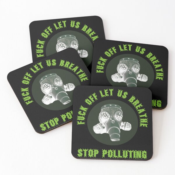 Item preview, Clean Air Stop Polluting Fuck Off Let Us Breathe designed and sold by al21ex.