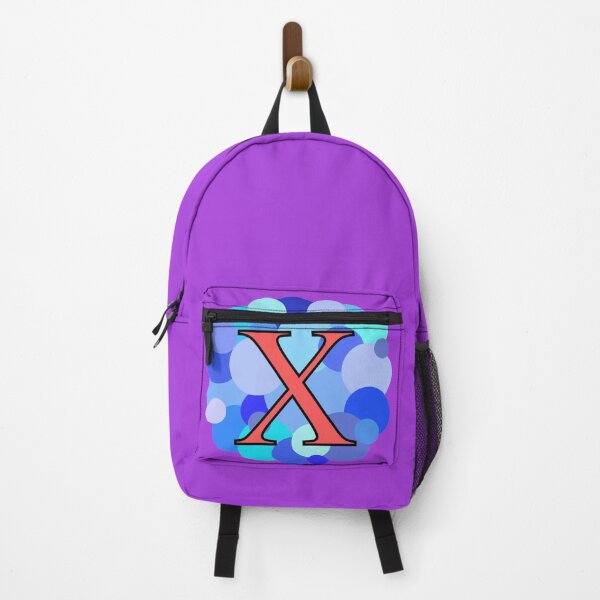 Item preview, Blue Bubbles Upper Case Letter X Monogram designed and sold by MGonline.