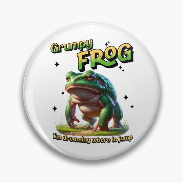 Item preview, Grumpy Frog designed and sold by JansenGS.