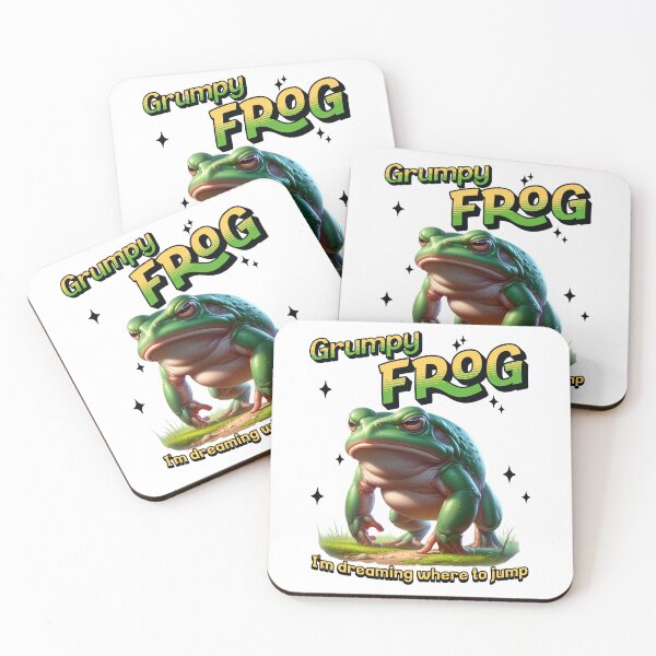 Item preview, Grumpy Frog designed and sold by JansenGS.